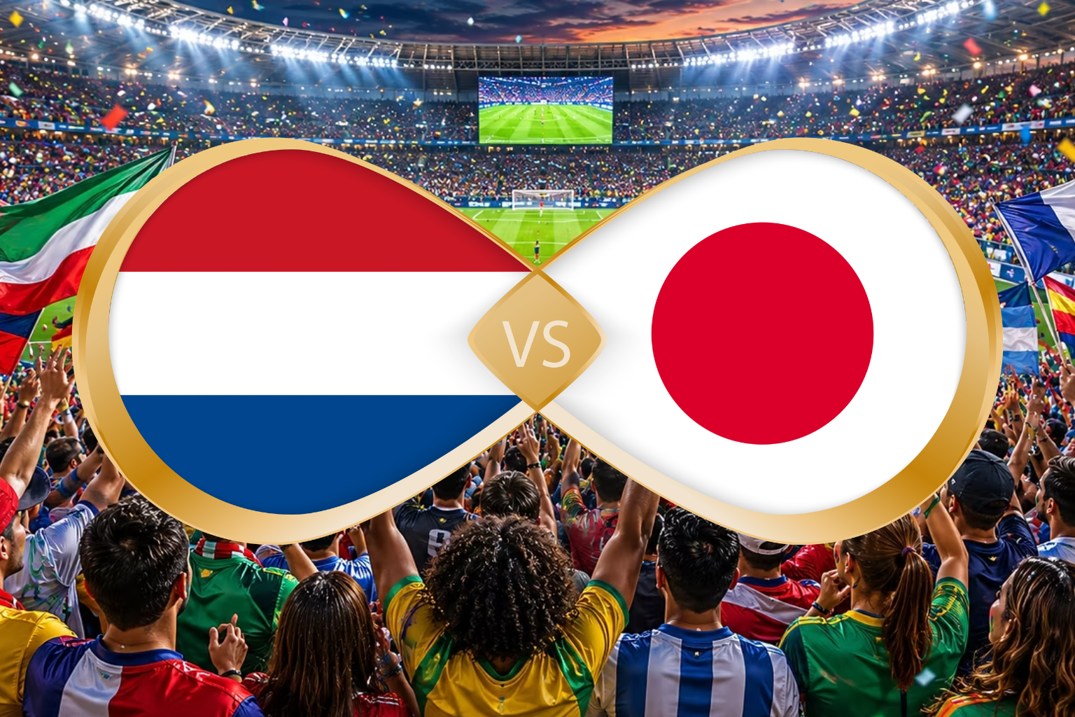 Netherlands vs Japan